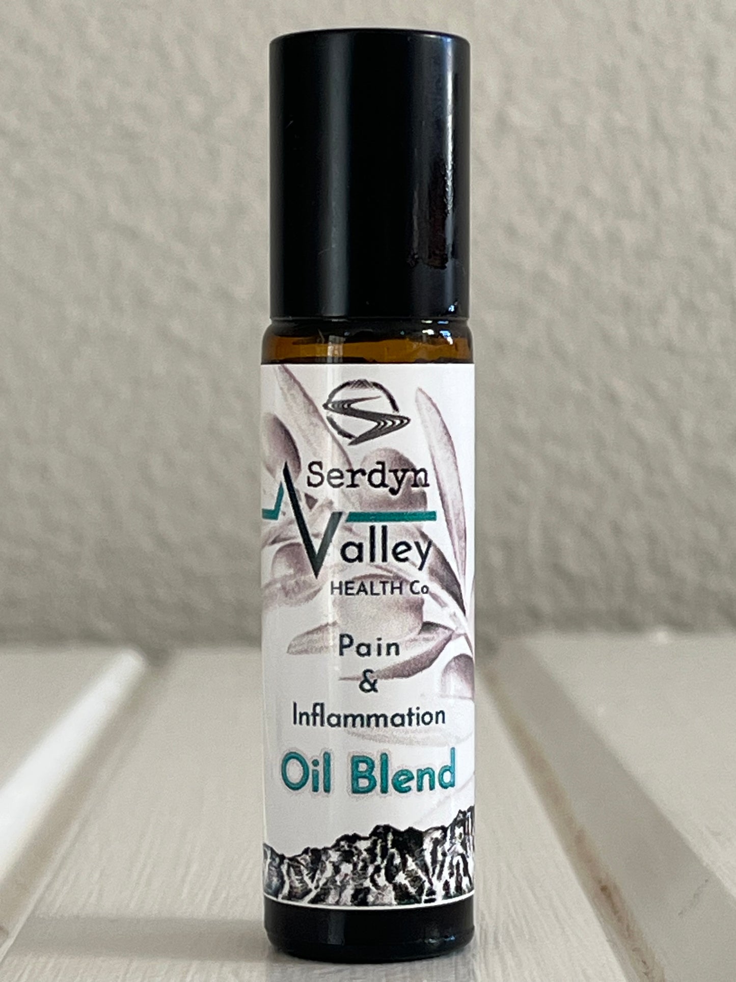 Oil blend for pain & inflammation (10 ml roll-on bottle)