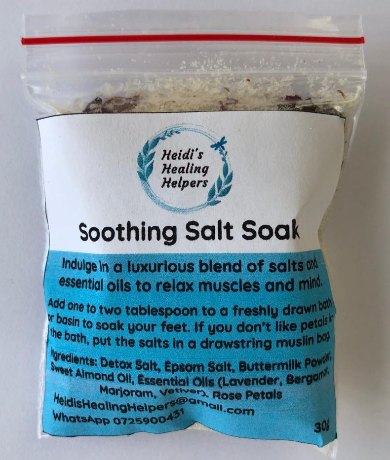 Soothing Salt Soak (Bath and Foot Soak)