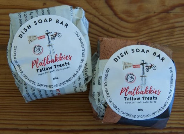 Tallow Dishwashing Soap Bar - 100g