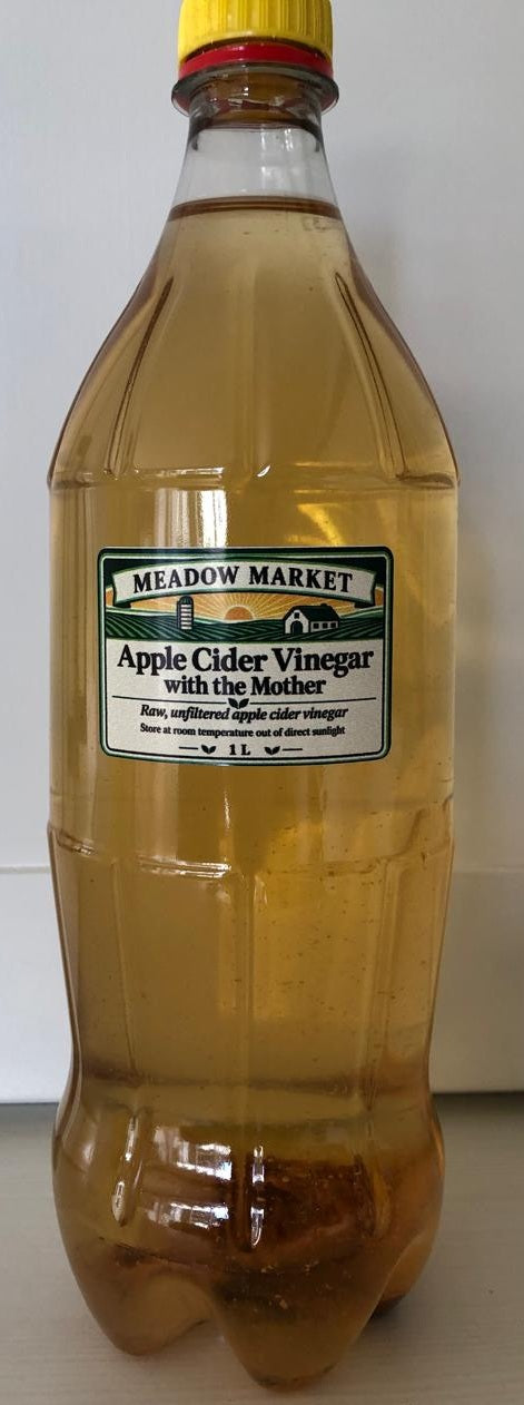 Raw, Unfiltered Apple cider vinegar