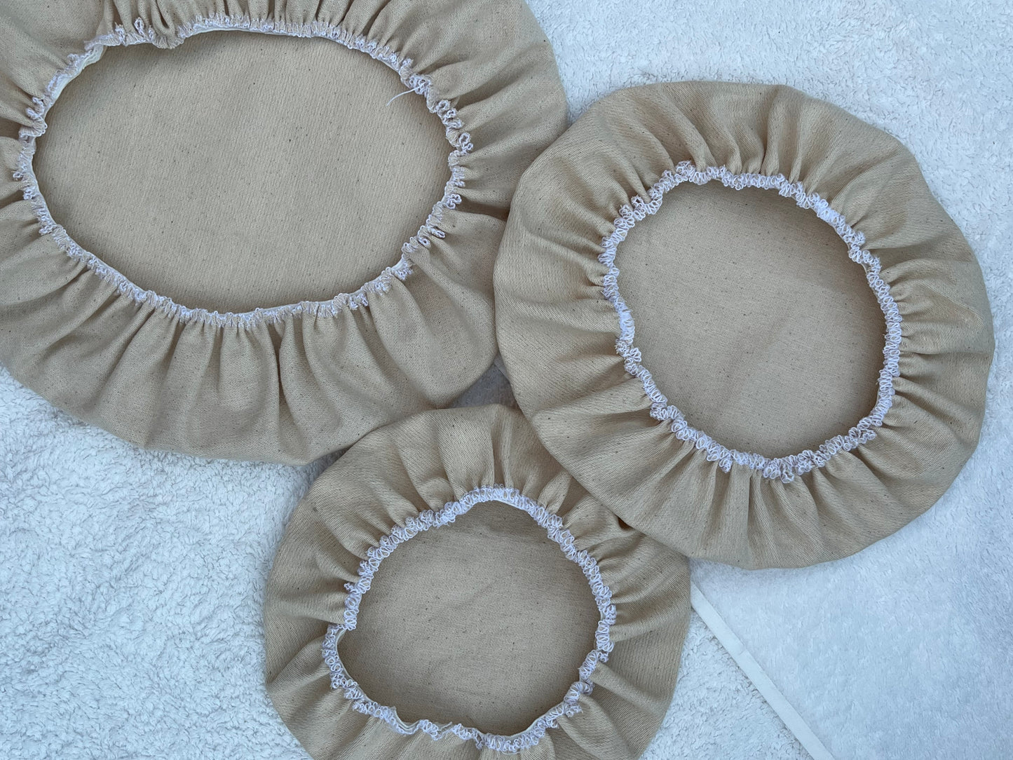 100% Cotton Food Covers, set of 3