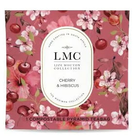 LMC Cherry and Hibiscus Rooibos Tea - 15 envelopes