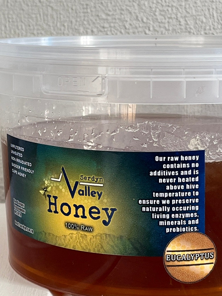 Raw Eucalyptus Honey - 2kg bucket