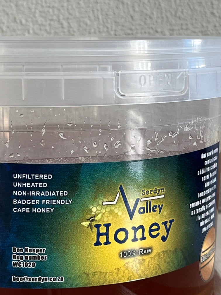 Raw Eucalyptus Honey - 2kg bucket