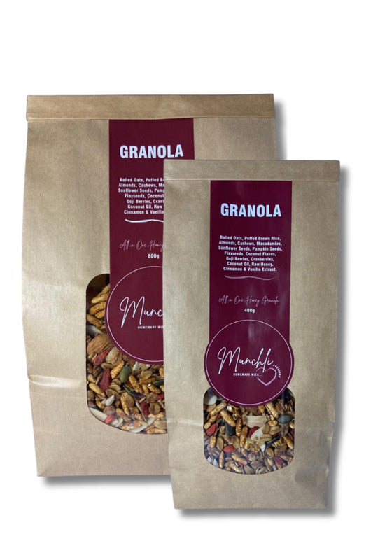 Munchli All-in-one honey granola - 400g or 800g