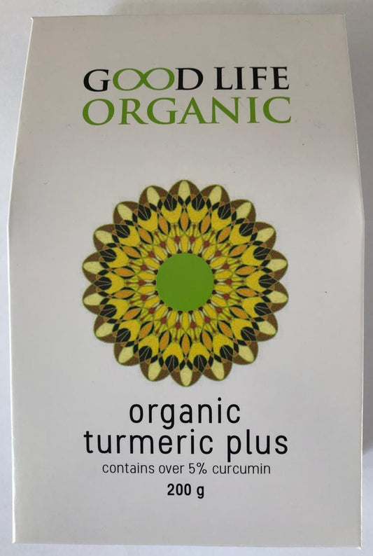 Organic Turmeric Plus (Contains over 5% Curcumin) - 200g (In Stock)
