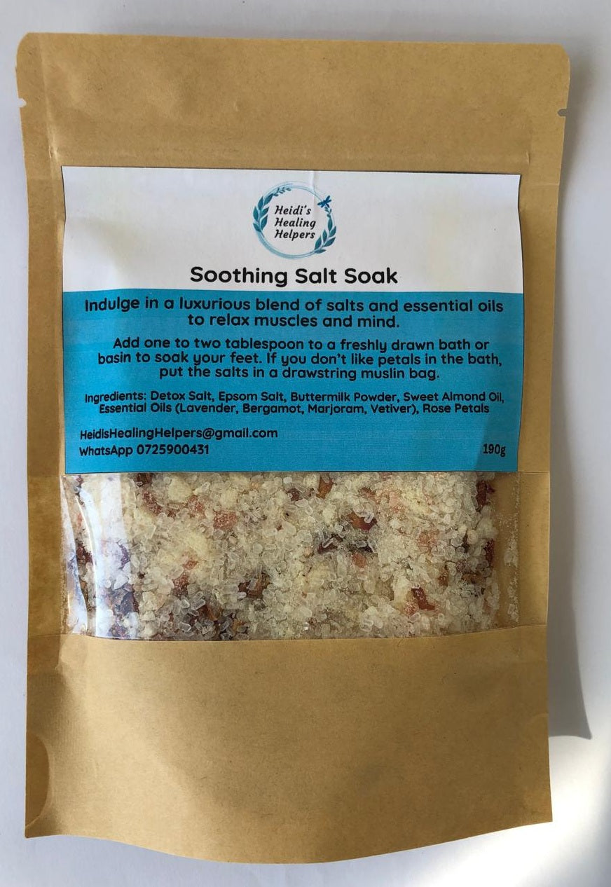Soothing Salt Soak (Bath and Foot Soak)