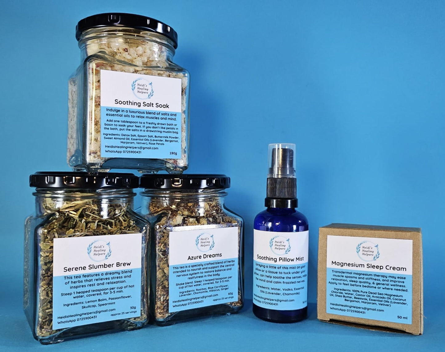 Soothing Sleep Set (5 products)