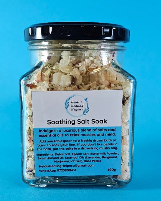 Soothing Salt Soak (Bath and Foot Soak) - 190g