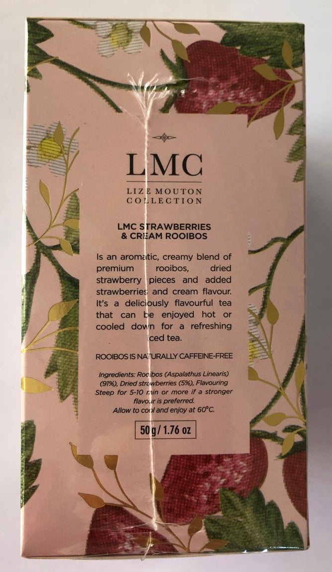 LMC Strawberries and Cream Rooibos Tea