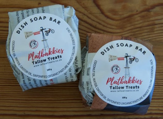 Tallow Dishwashing Soap Bar - 100g