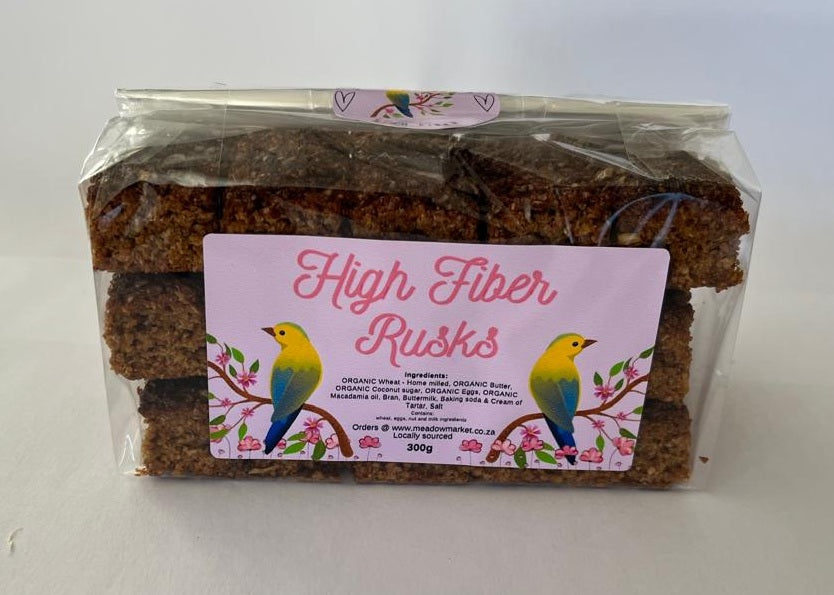 High Fiber Rusks - 300g