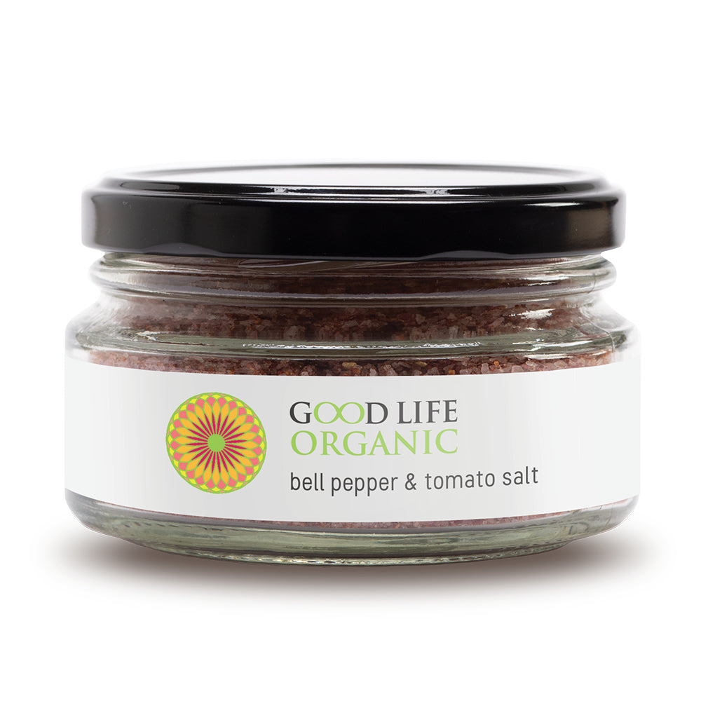 Organic Bell Pepper and Tomato Finishing Salt