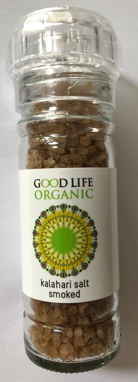 Kalahari Desert Salt, Smoked (Grinder) (In Stock)